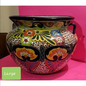 Talavera flower pots